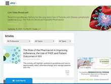 Tablet Screenshot of pharmacytimes.org